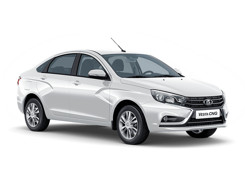 Купить Lada Vesta CNG в Челябинске - Белый «Ледниковый» (221)